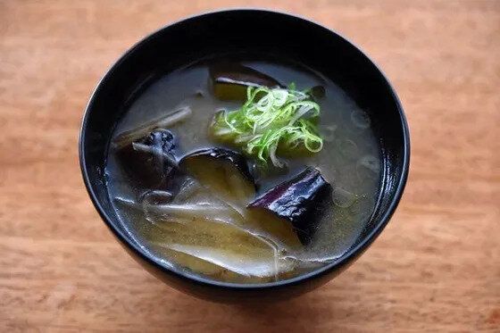 なすのお味噌汁