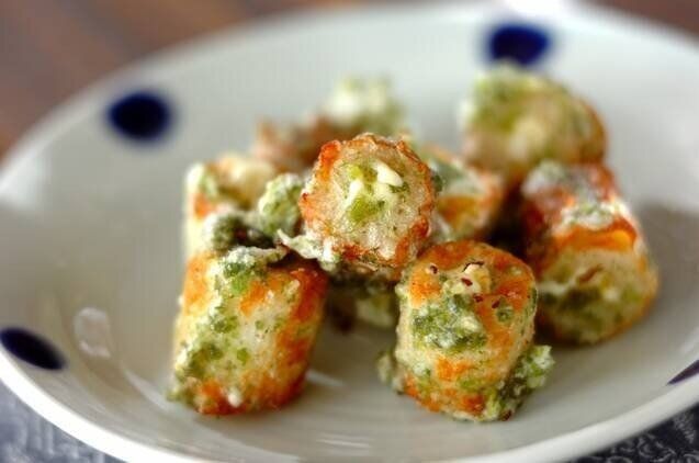 サクサクちくわの磯辺揚げ クリームチーズ入り