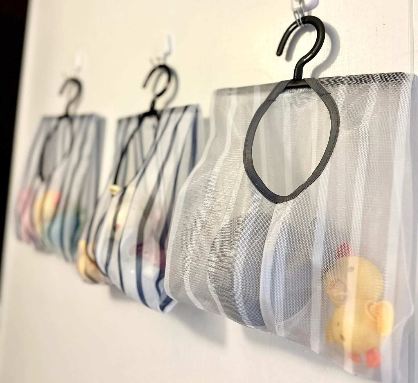 お風呂のおもちゃ収納！【ダイソー】「子ども達も自分で片付けてくれるようになった」アイデア紹介