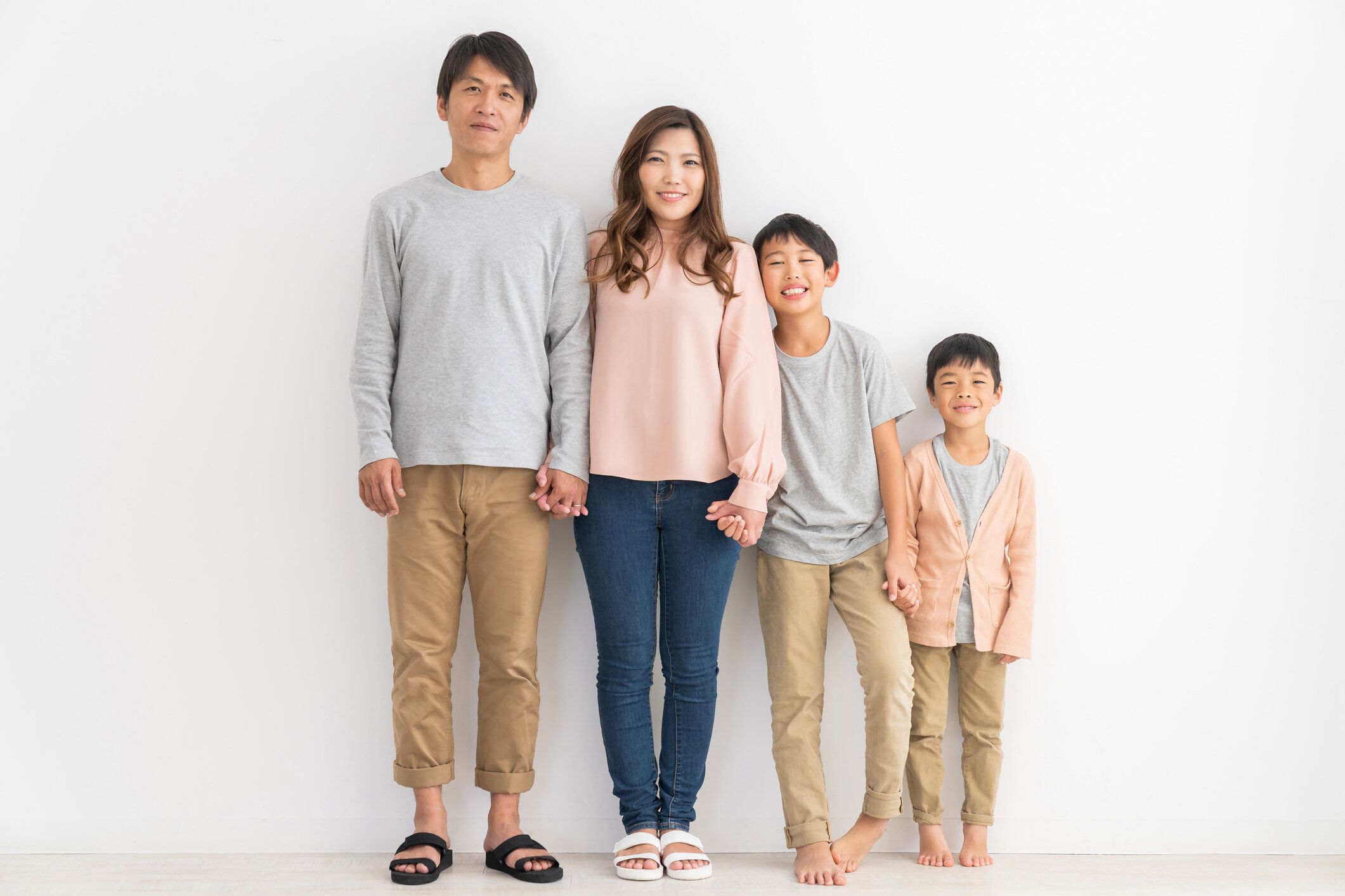 リラックスした家族