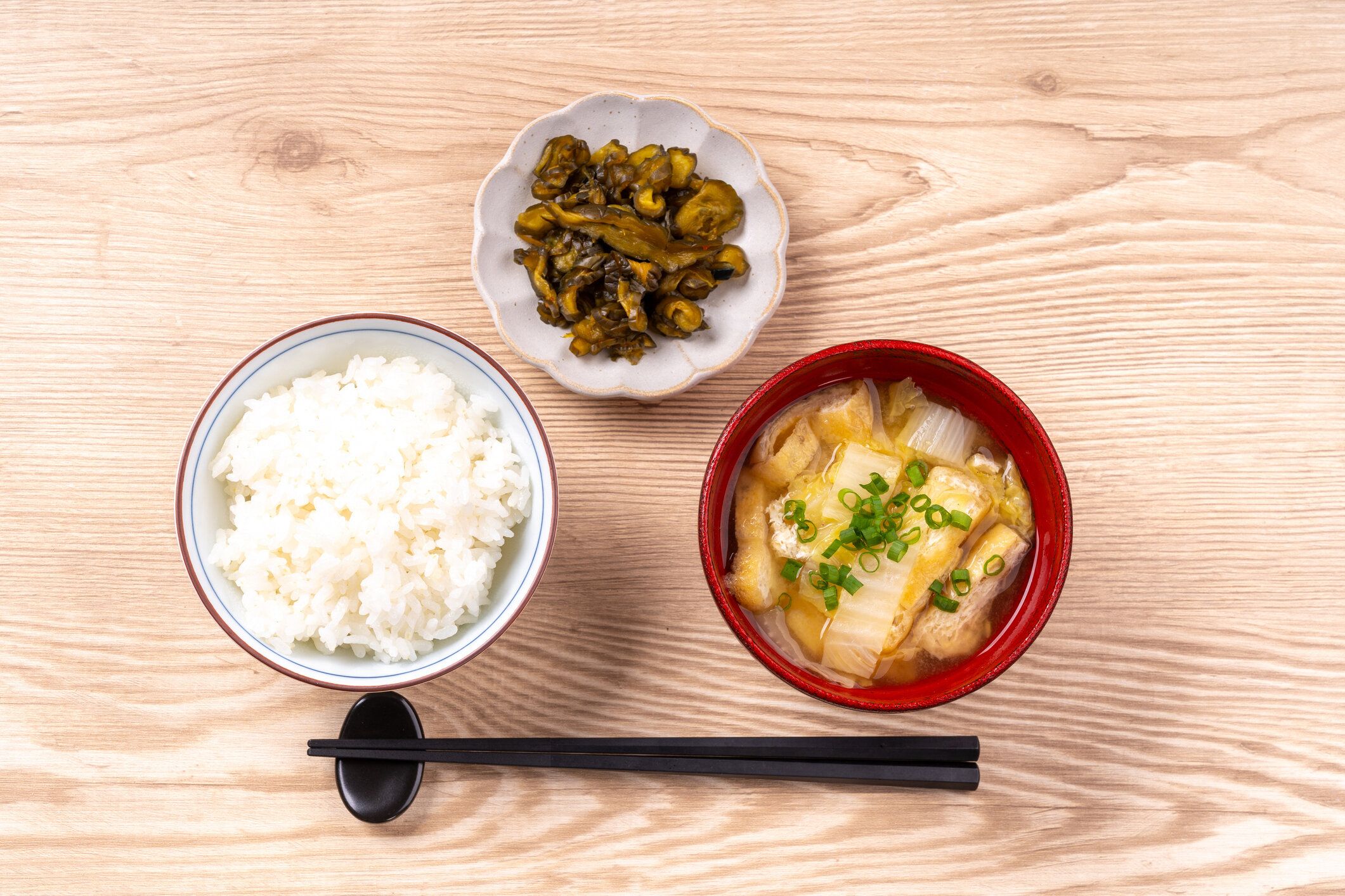 スープ1品1品の和食