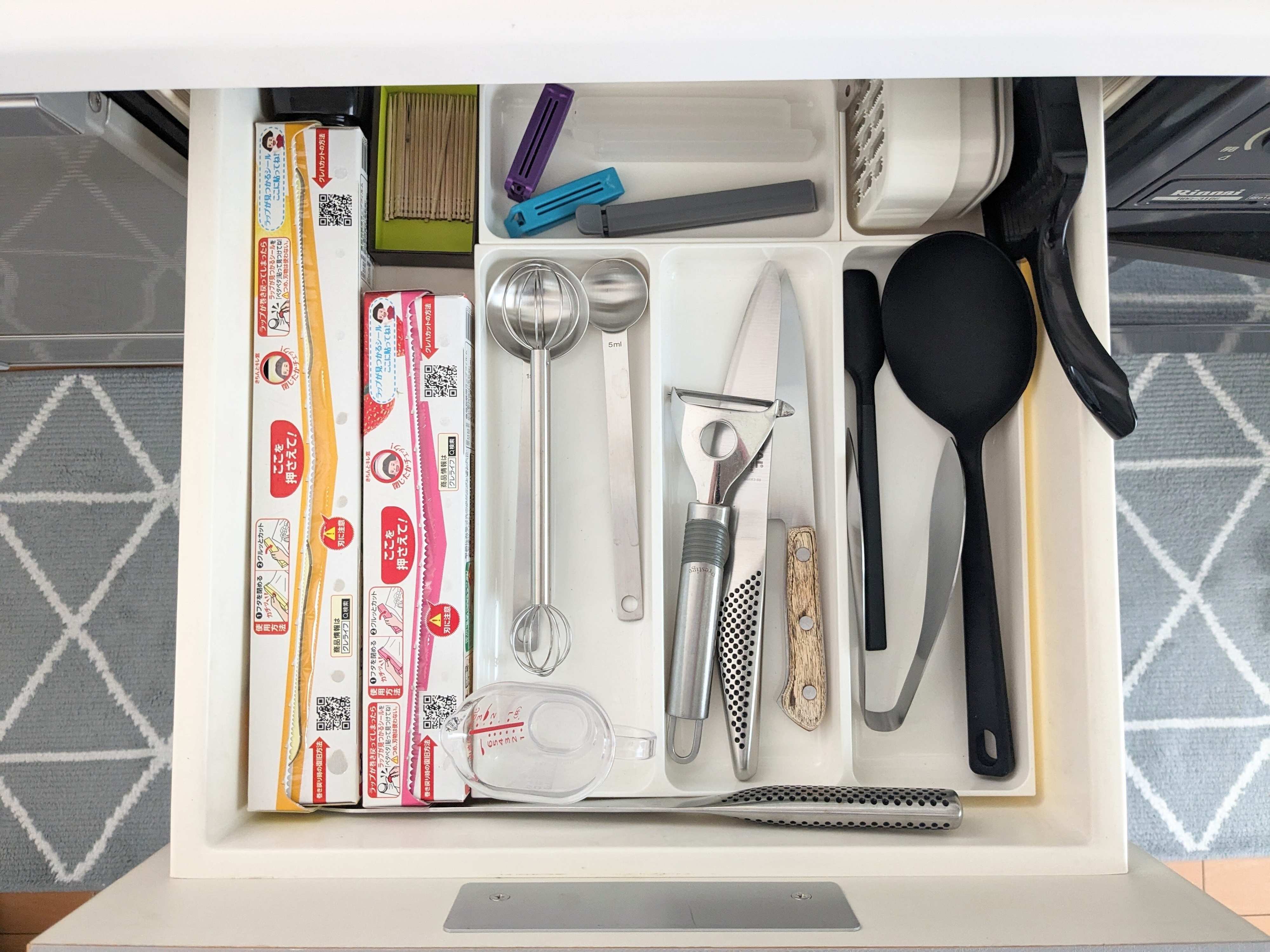 キッチン引出し画像