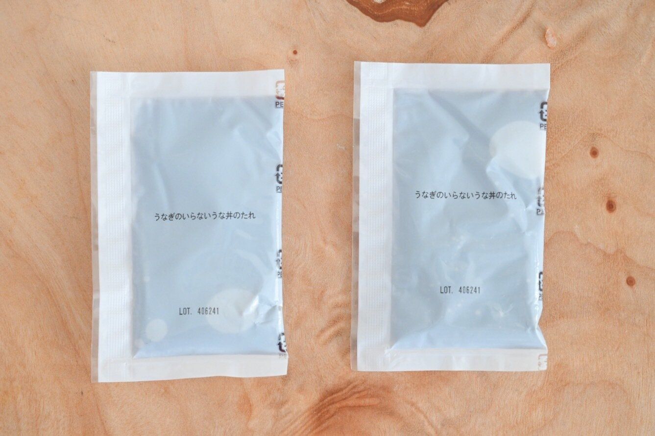 「うなぎのいらないうな丼のたれ」の中身