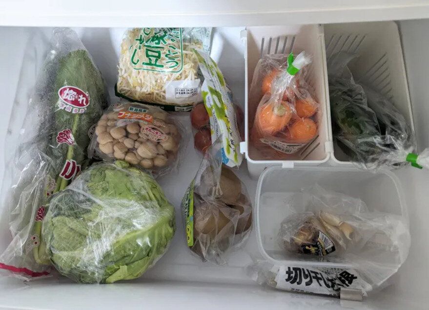 冷蔵庫もスッキリ