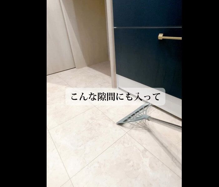 【ダイソー】新居に必須！マルチ万能ほうき