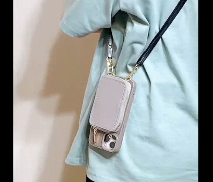 【ダイソー】バズってる！マイクロバッグ付スマホケース