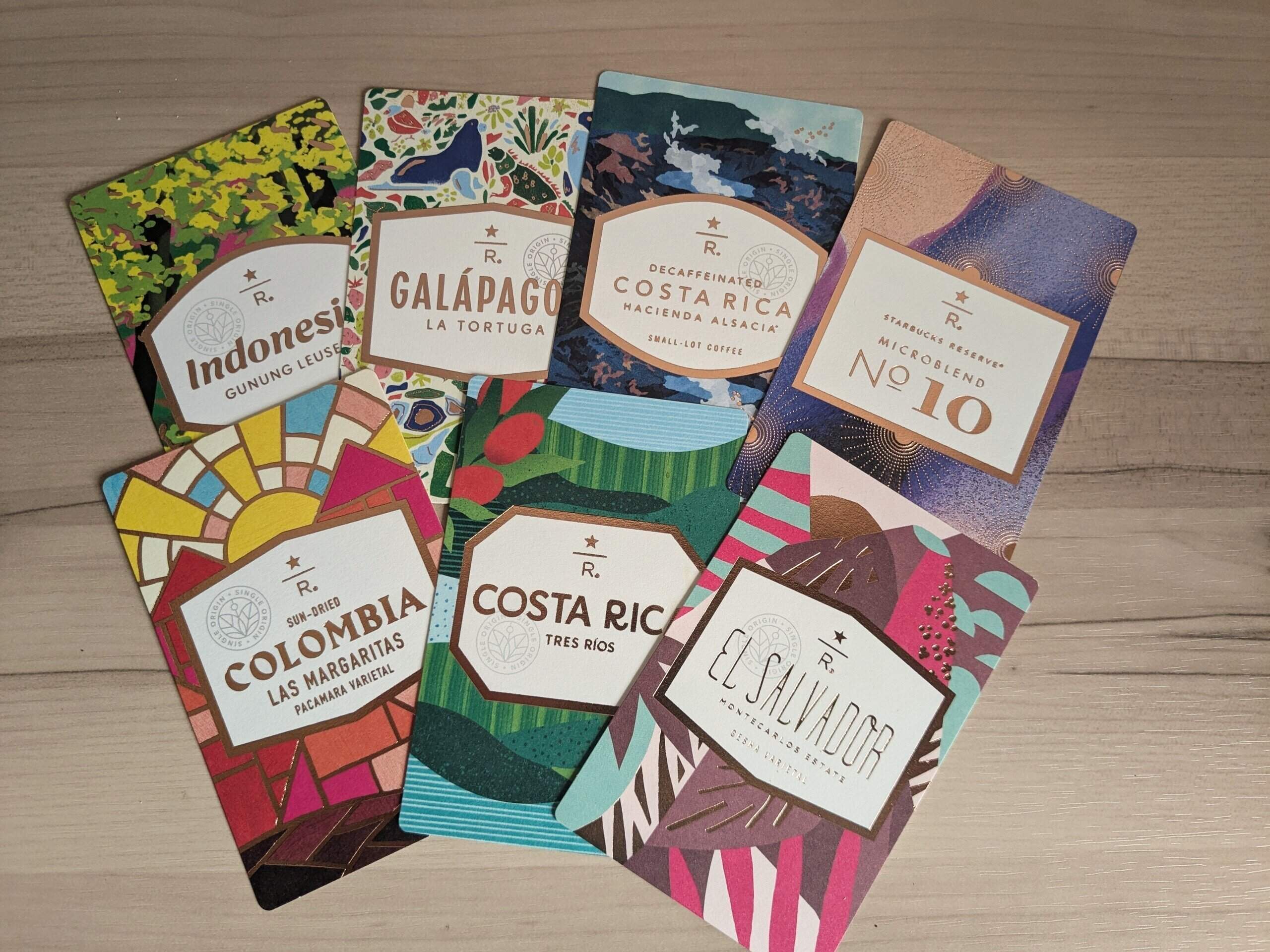 スターバックス　リザーブ　エデュケーションカード