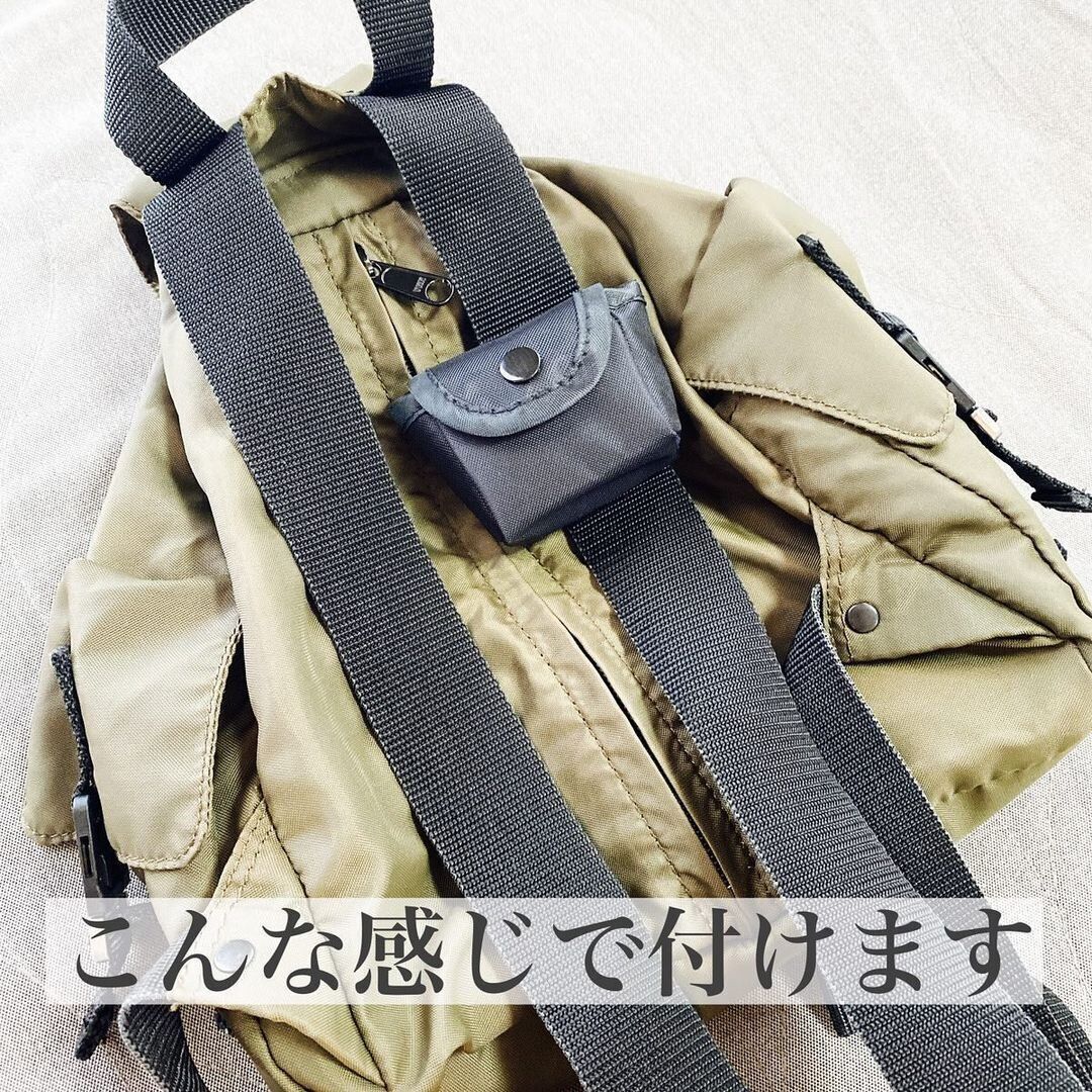 【セリア】もうなくなさない!ワイヤレスイヤホンケースホルダー