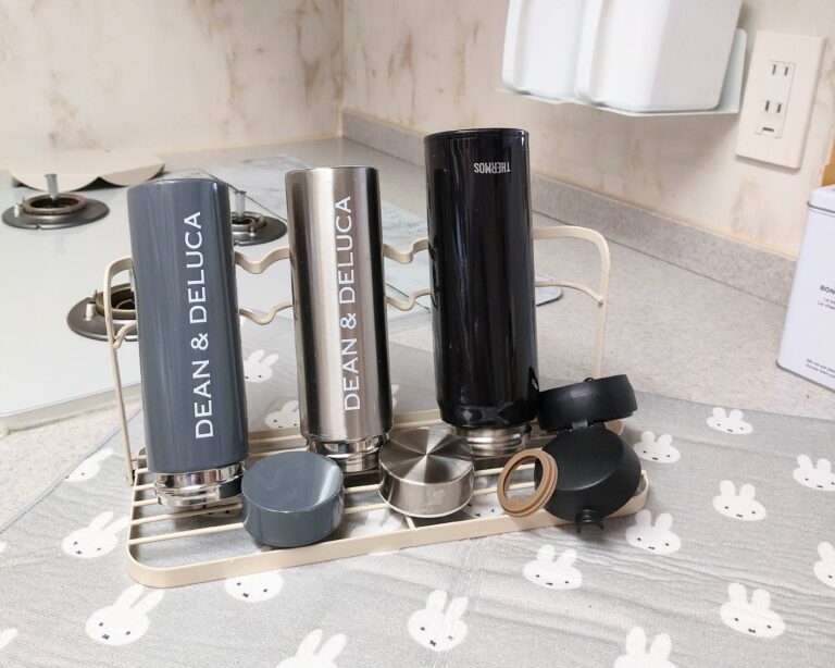 【3COINS】これで水切りかご卒業！コンパクトで便利なキッチングッズ