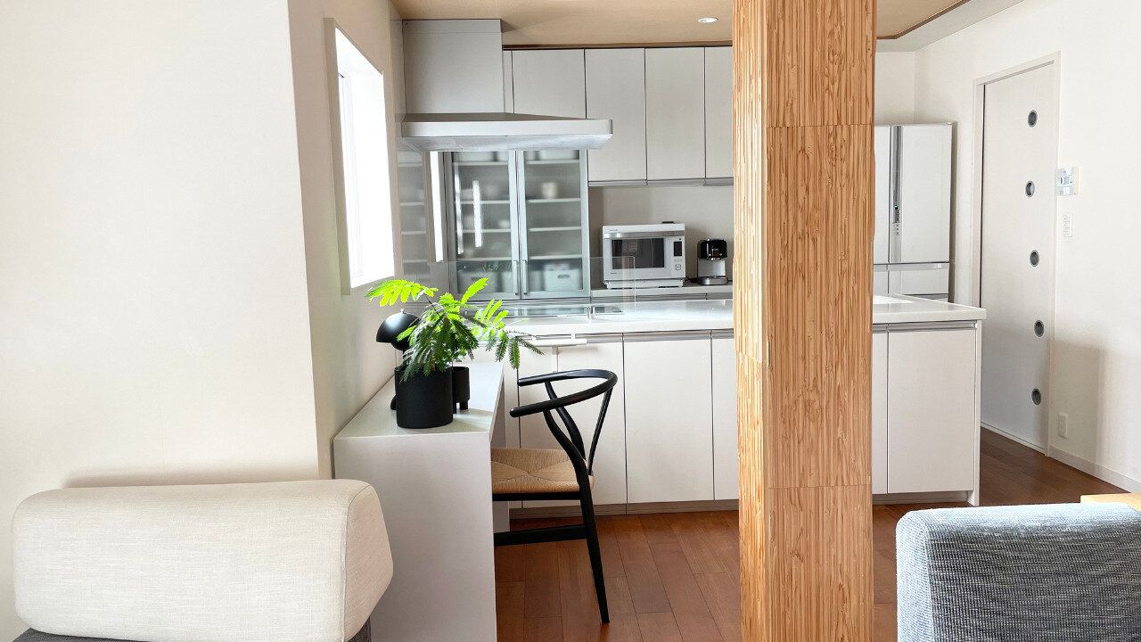 手放す片付けを実践した後の部屋