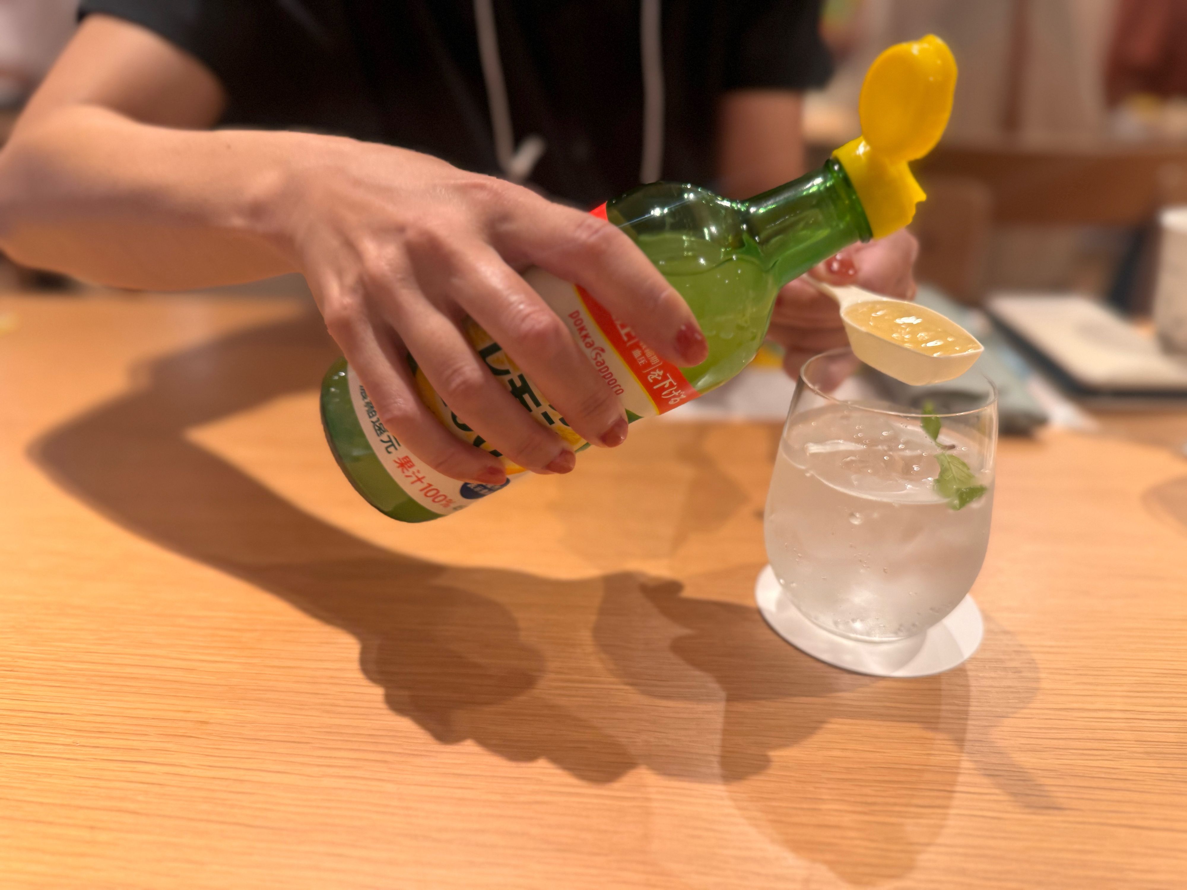 ポッカレモン試飲