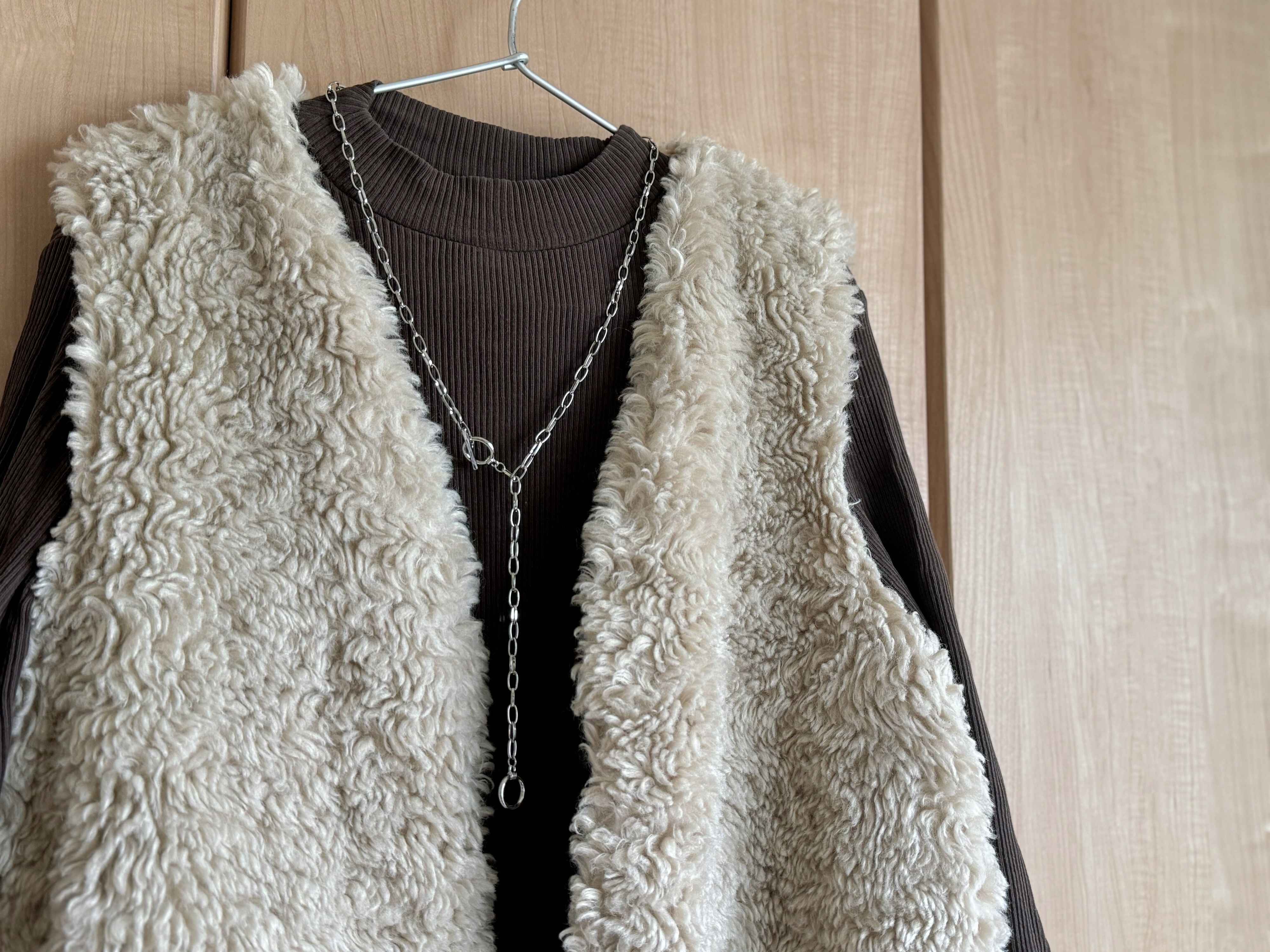 ラリエットチェーン サークルネックレス