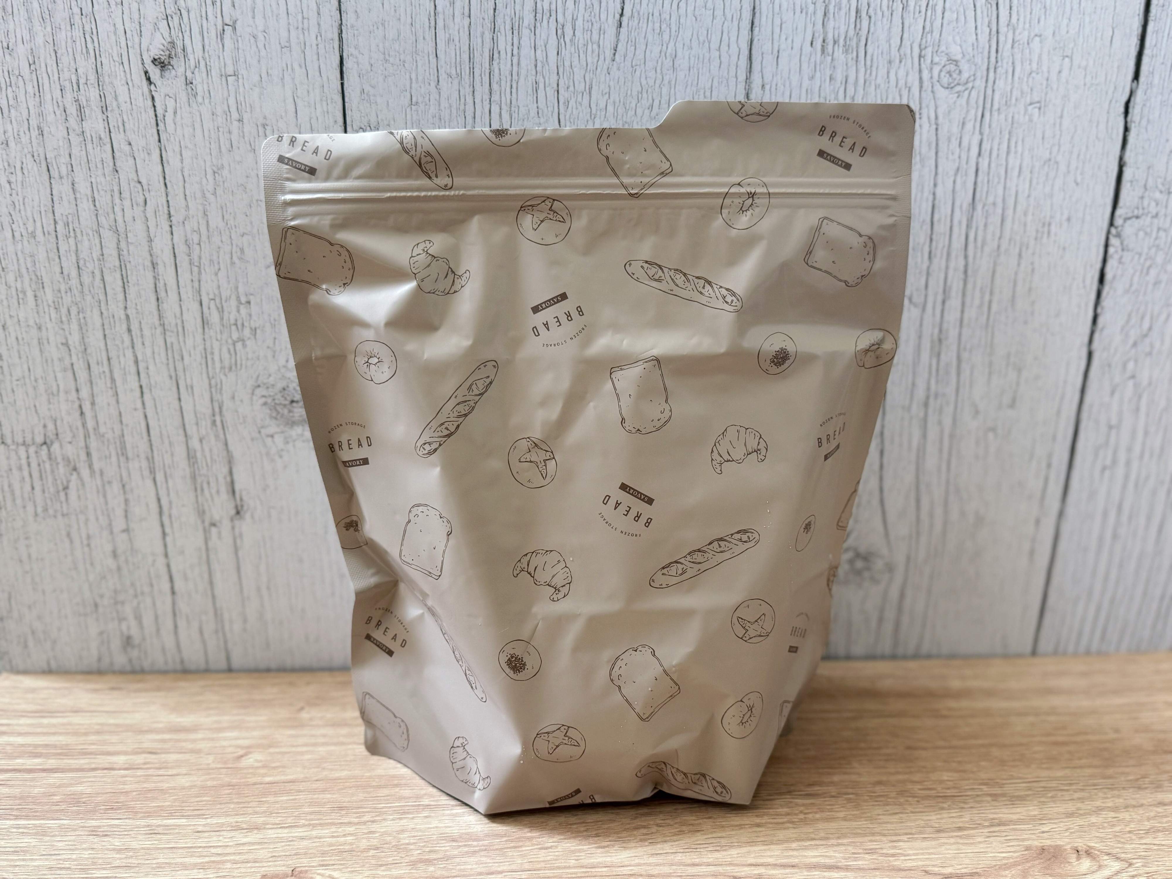 2.パンを美味しく冷凍保存袋