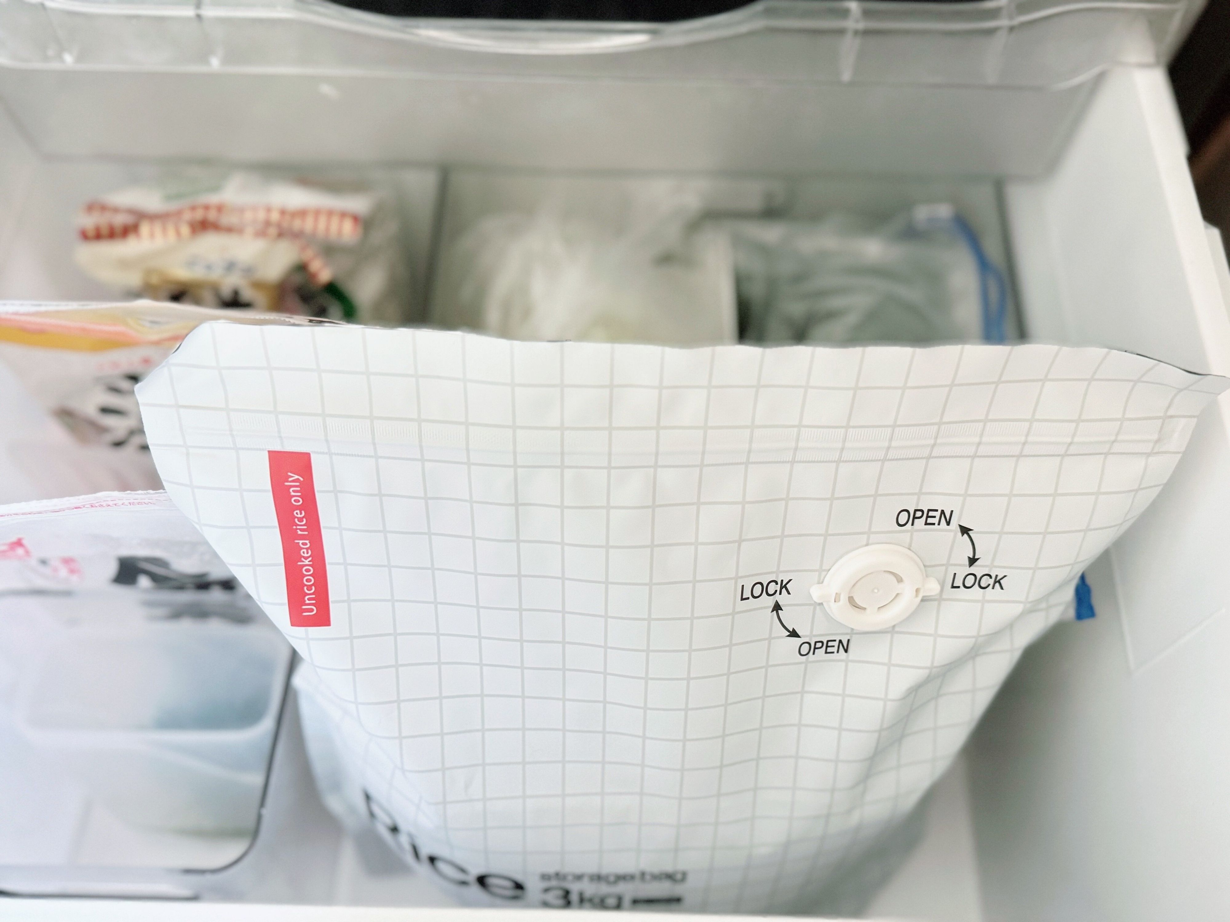 お米のための保存袋 3kg