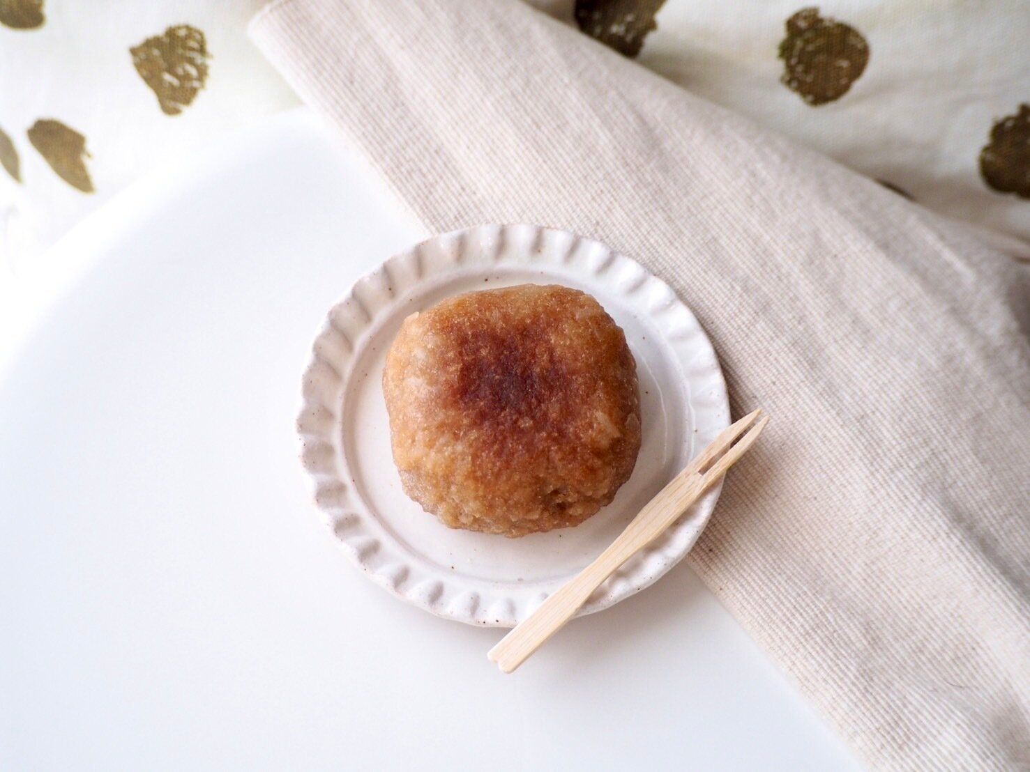 シャトレーゼ「粗搗き大福 くるみ醤油」商品写真