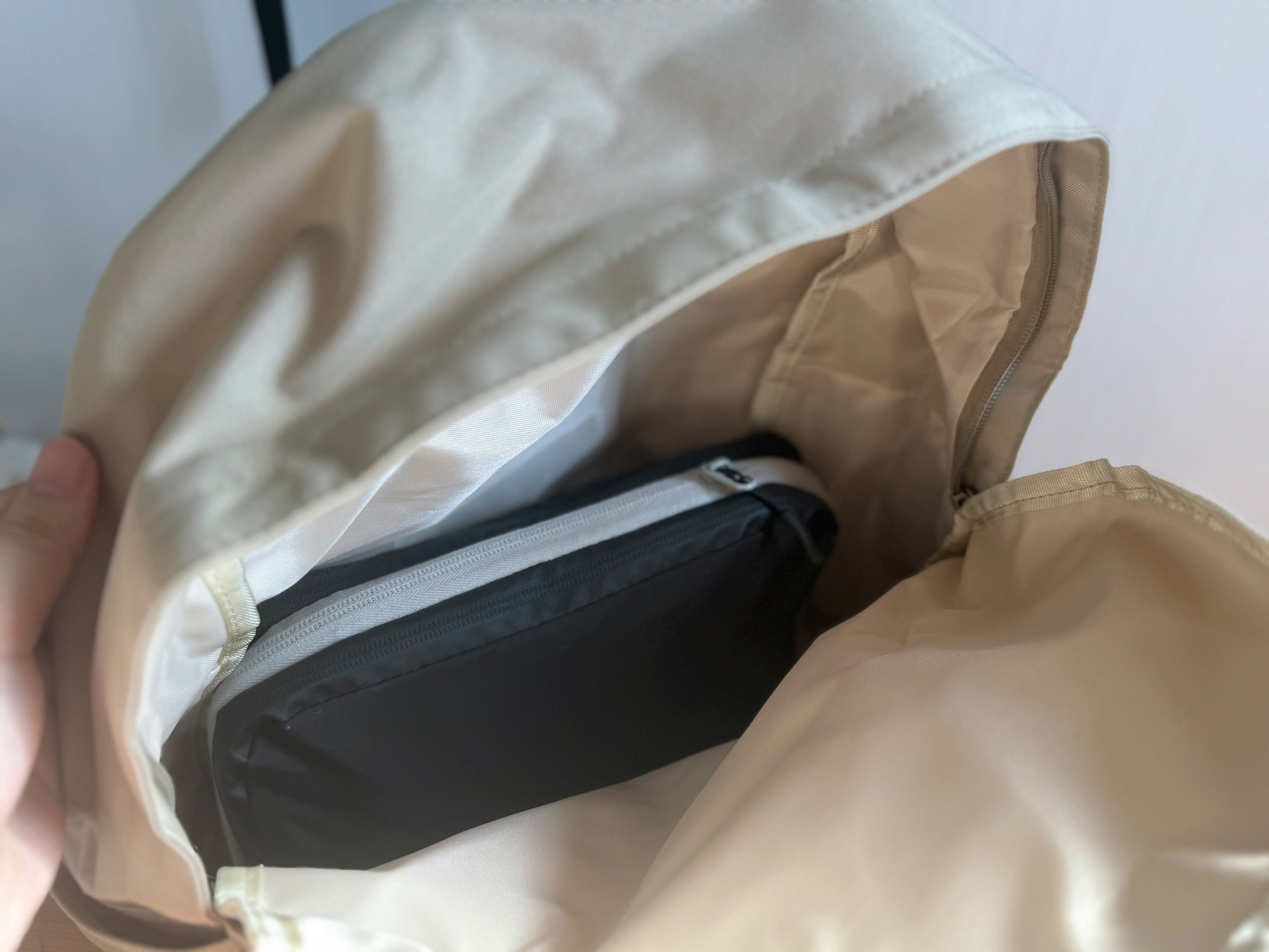 大容量で荷物がたくさん入る！