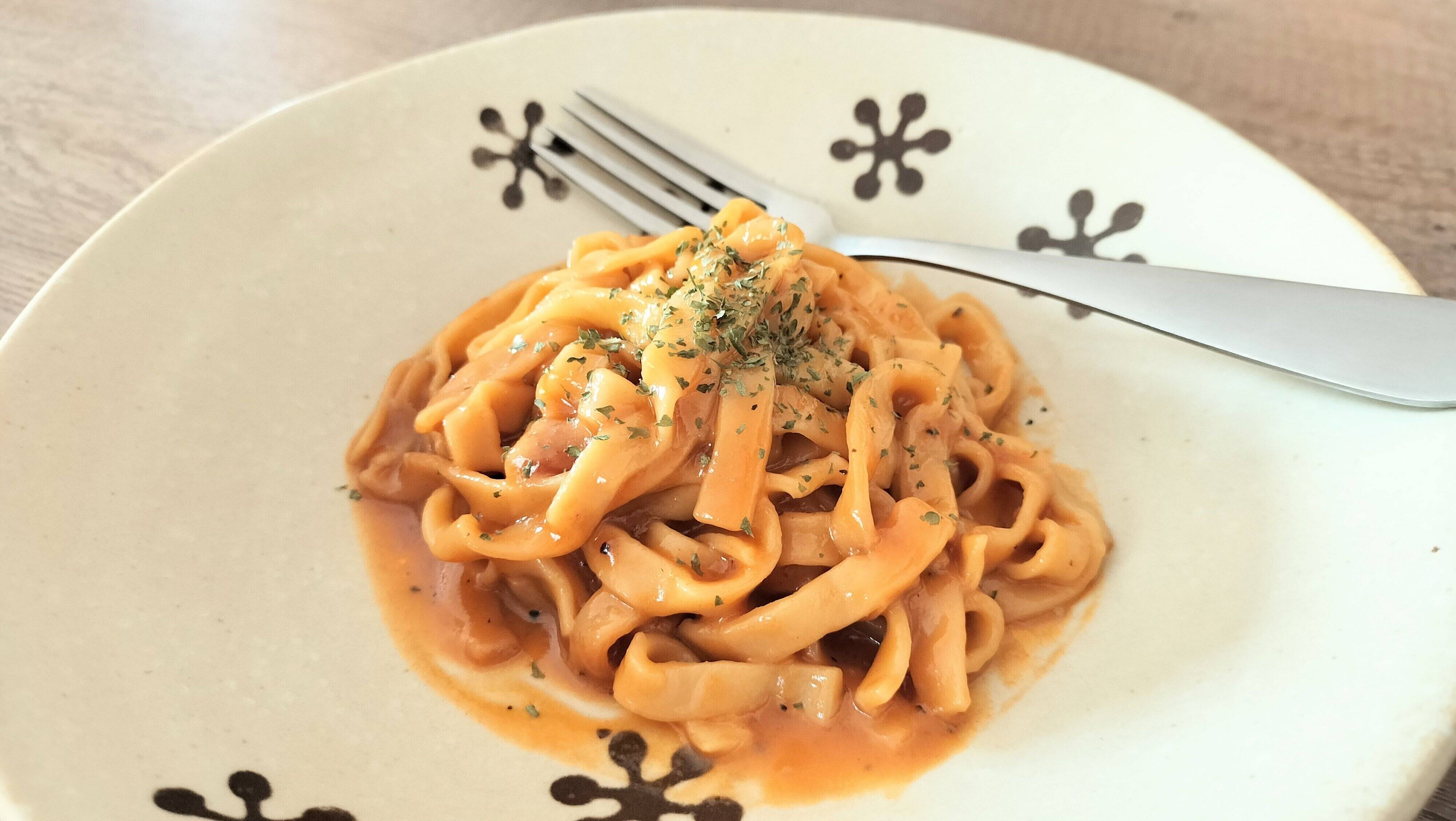 濃厚海老の生フェットチーネ