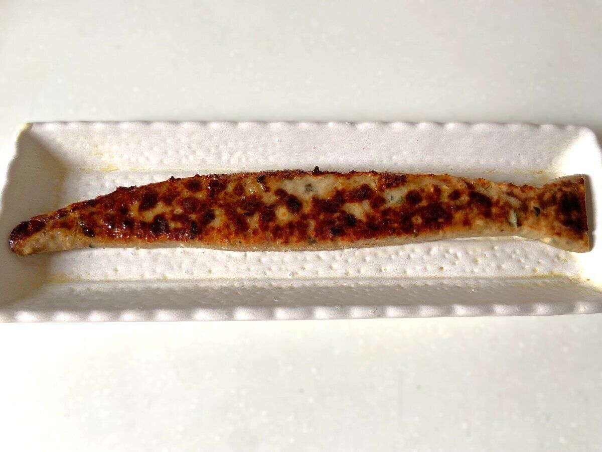 焼き目をつけた