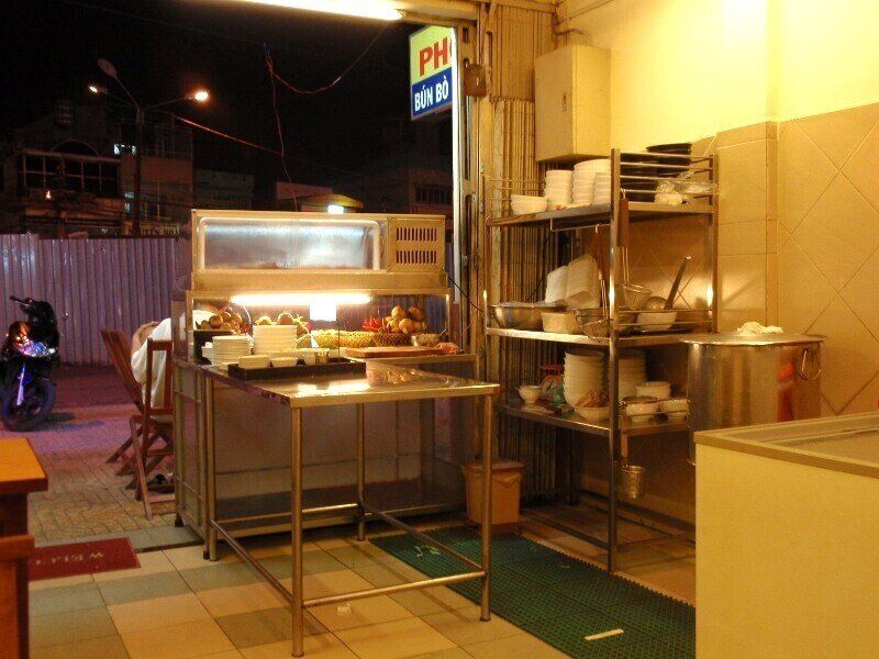 ベトナムのフォー店