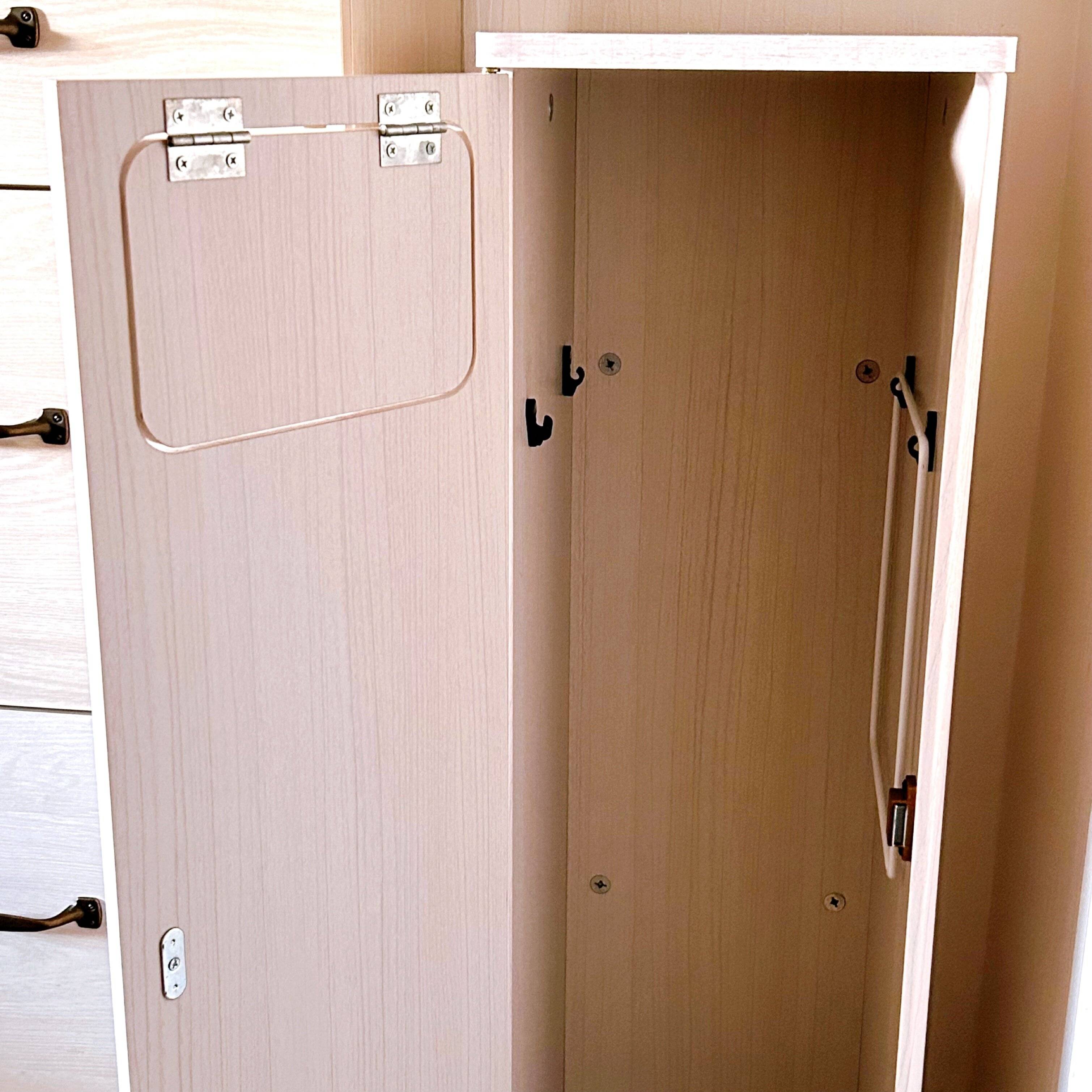 前とびらが大きく開いて掃除がしやすい