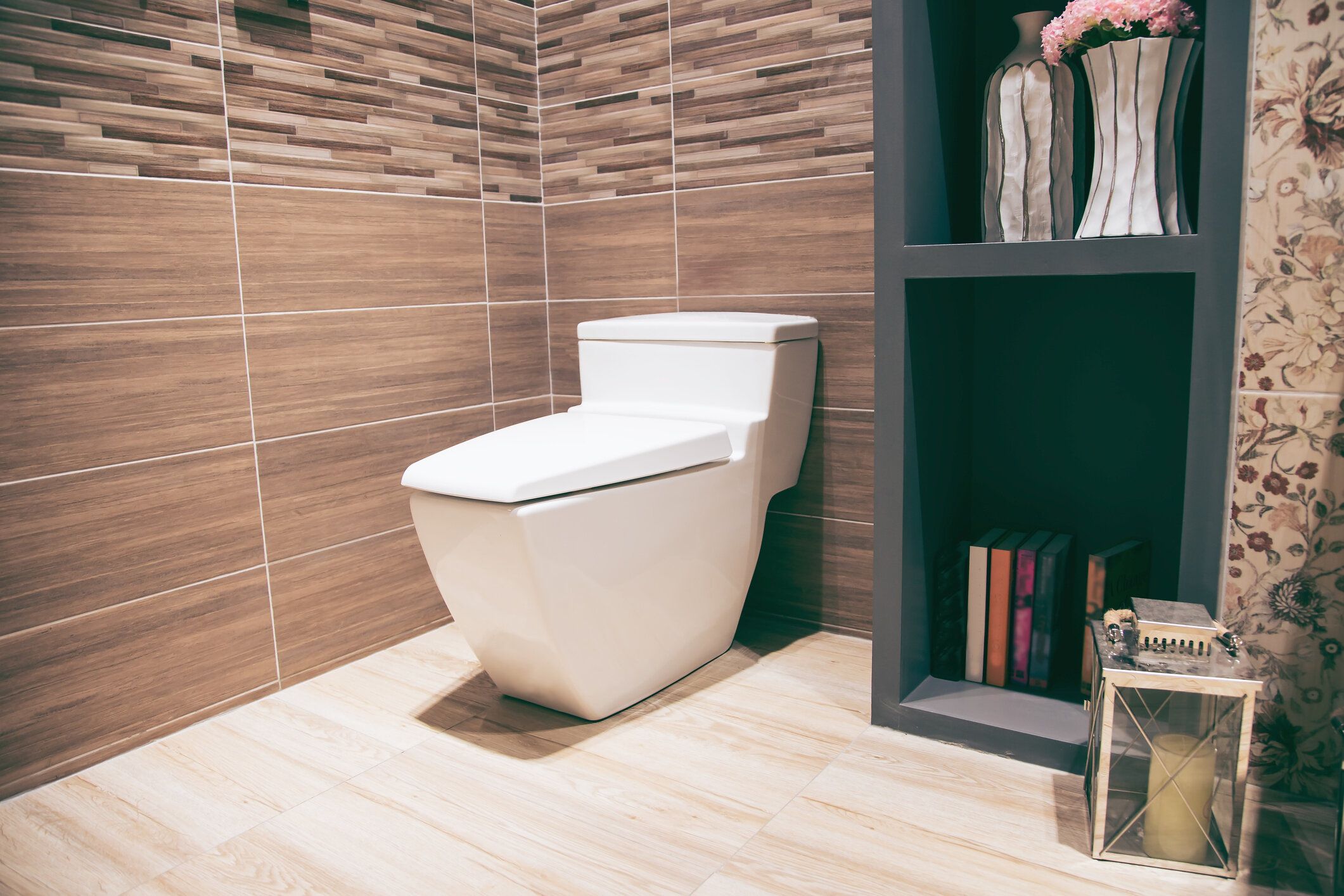 おしゃれなトイレの壁紙