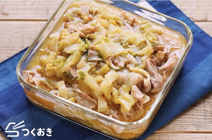 豚バラ肉と白菜のうま煮