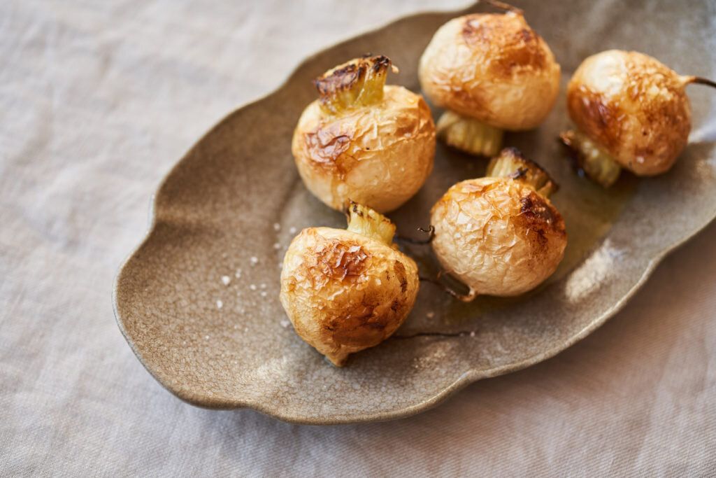 かぶの丸ごと焼き