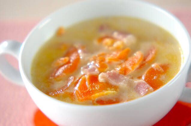 ニンジンたっぷりスープ