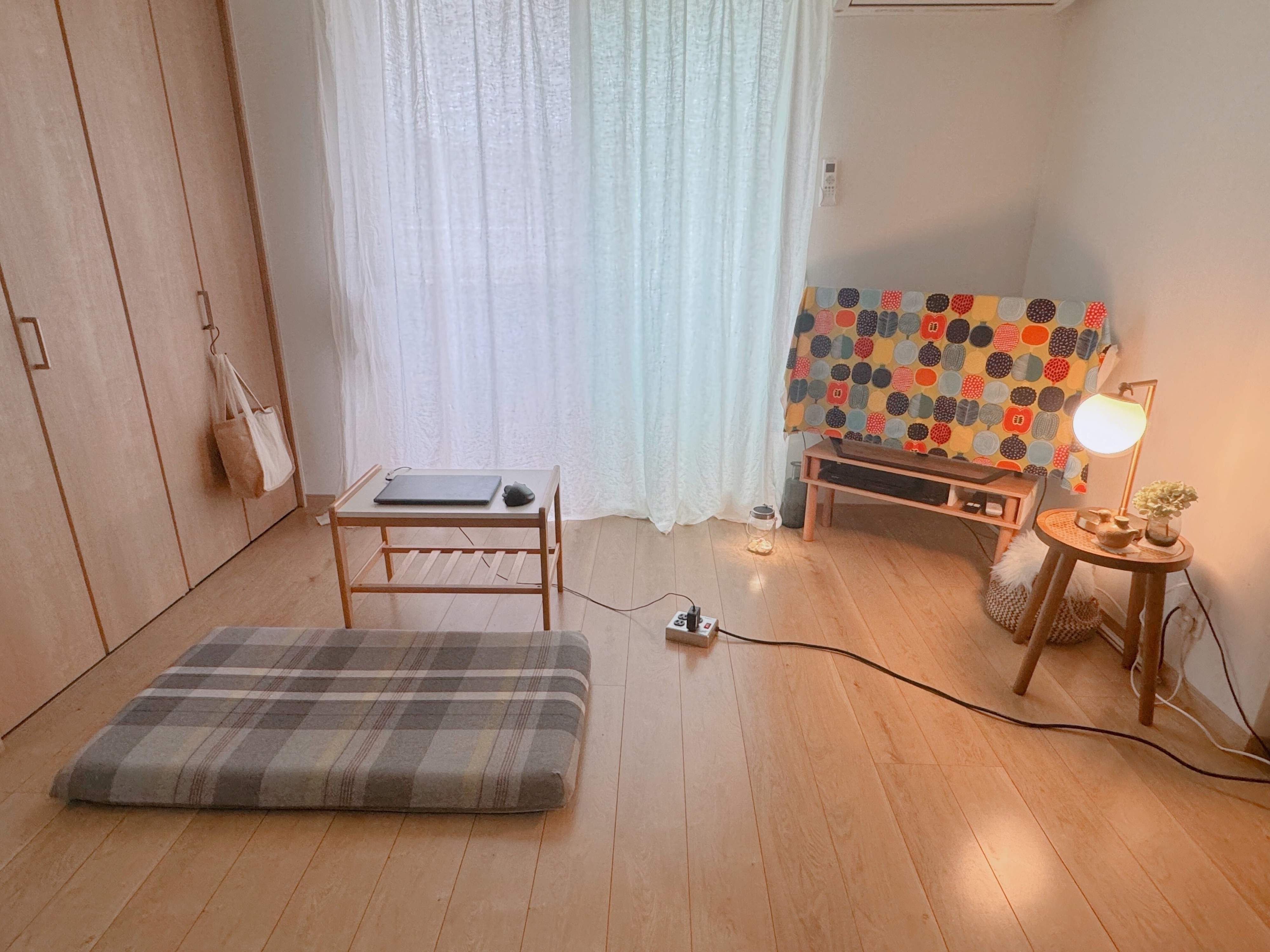 1.空間全体の3割だけ物を置く