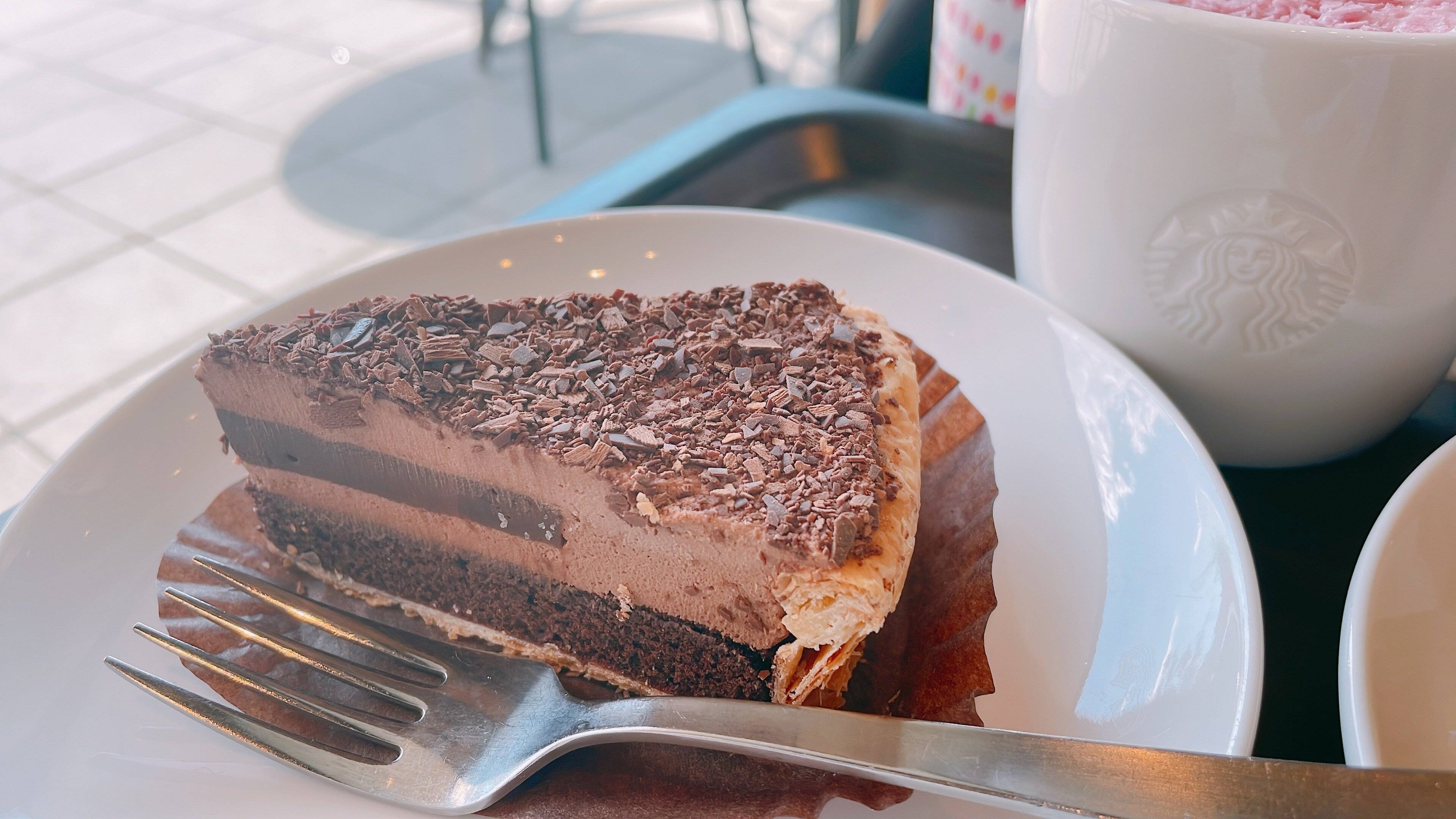 生チョコinチョコレートパイ