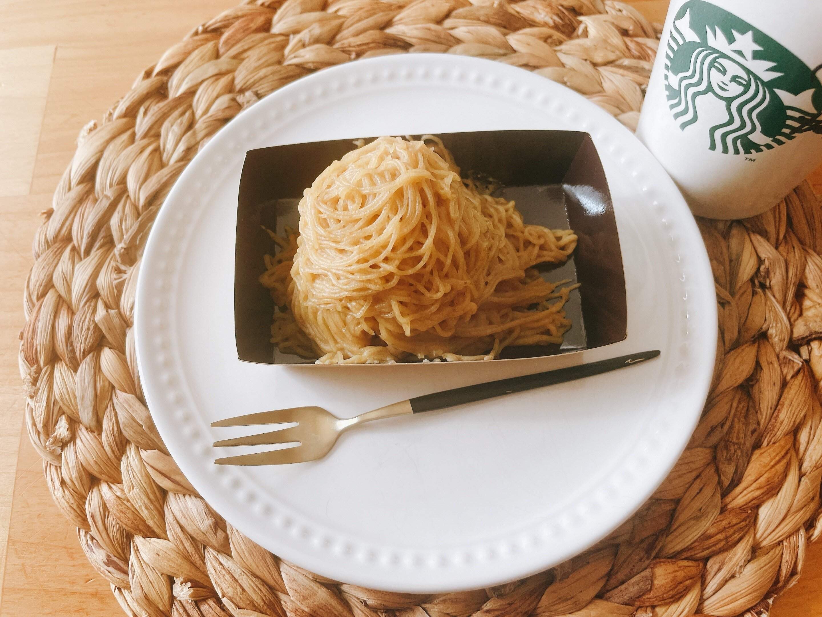 オバケのようなモンブラン