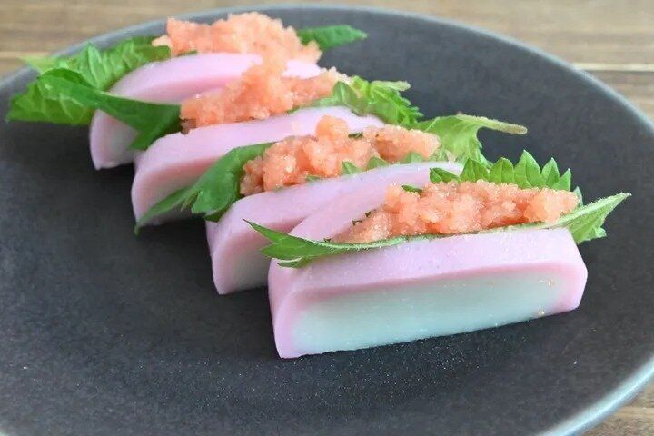 明太子のかまぼこサンド