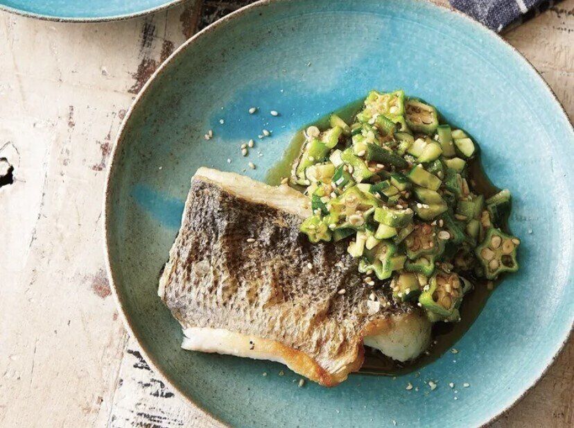 すがすがしいたれでごちそう♪白身魚のソテー きゅうりだれ