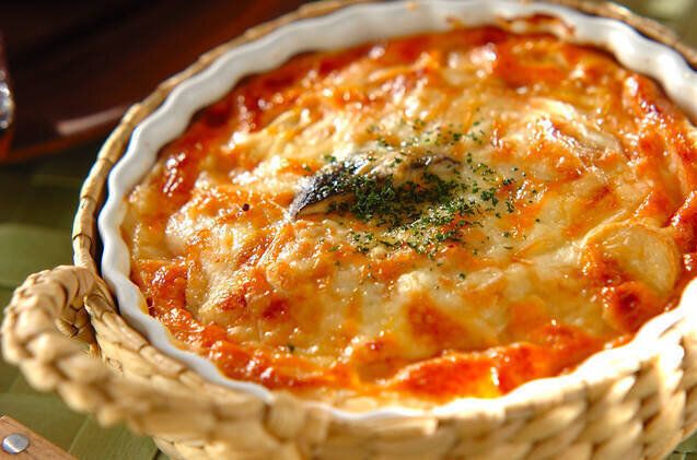 冷凍パイシートで！たっぷり魚介のトマトキッシュ