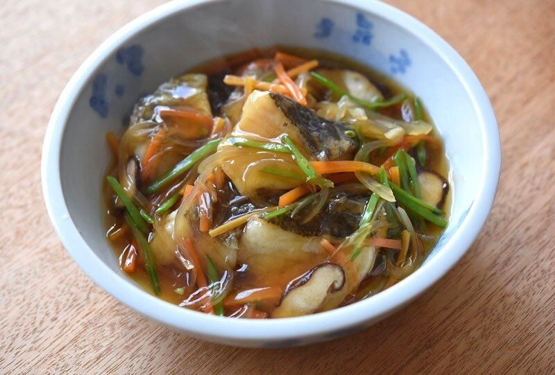 タラの野菜あんかけ