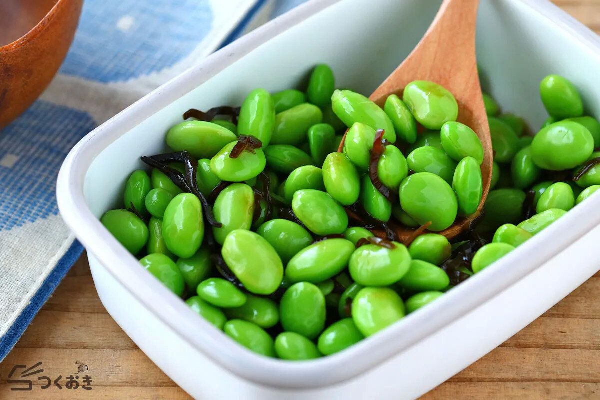 枝豆の塩こんぶ和え