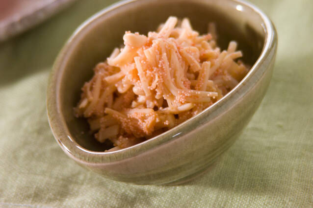 やみつき！無限えのきのタラコ和え