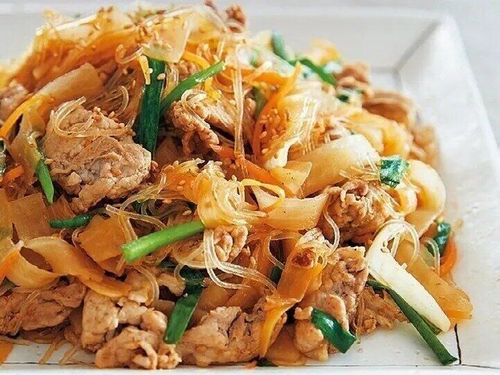 春雨入りちゅるちゅる大根チャプチェ