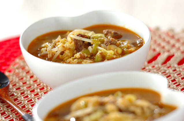 ユッケジャンスープ