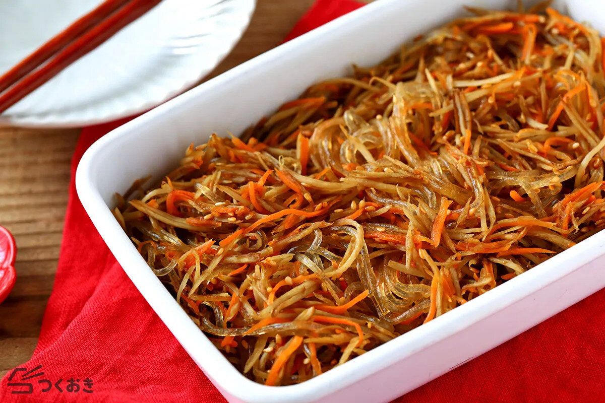 ごぼうと春雨のさっぱりきんぴら