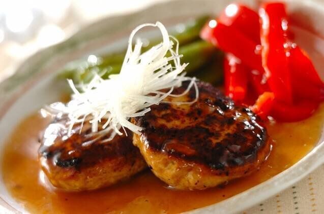 あっさり和風豆腐ハンバーグ