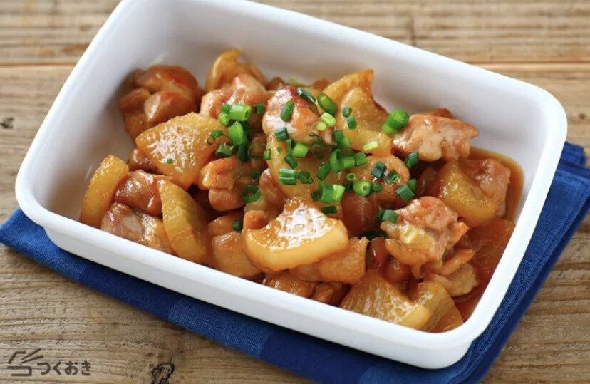 鶏と大根のだし照り煮