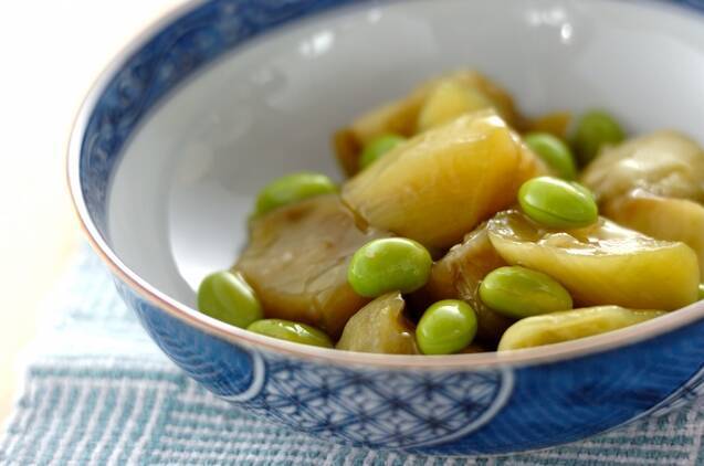 ナスと枝豆のひすい煮