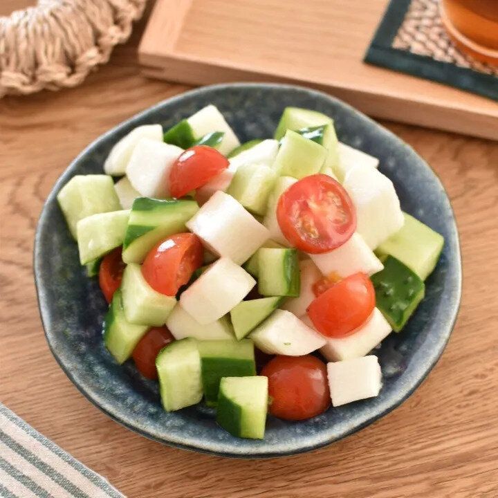 きゅうりとトマトのさっぱり和え