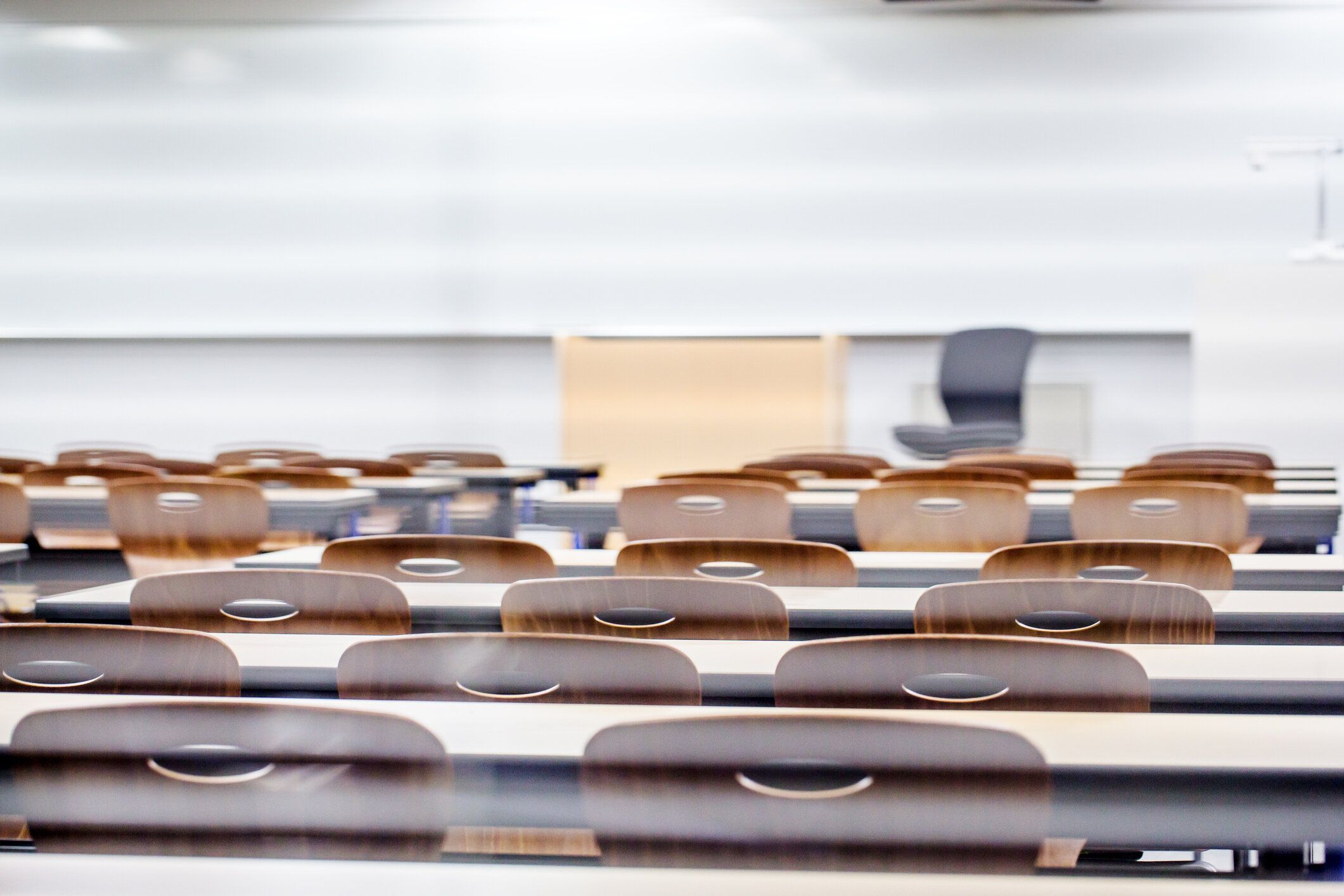 教室の窓から見える