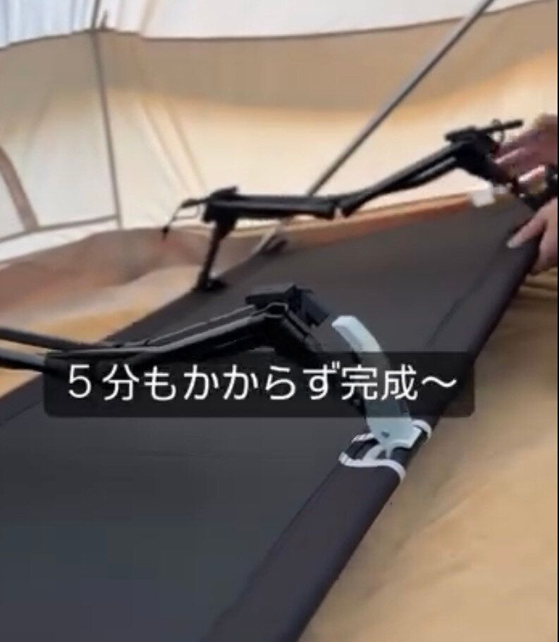 組み立ても簡単！使わないときはコンパクトに収納