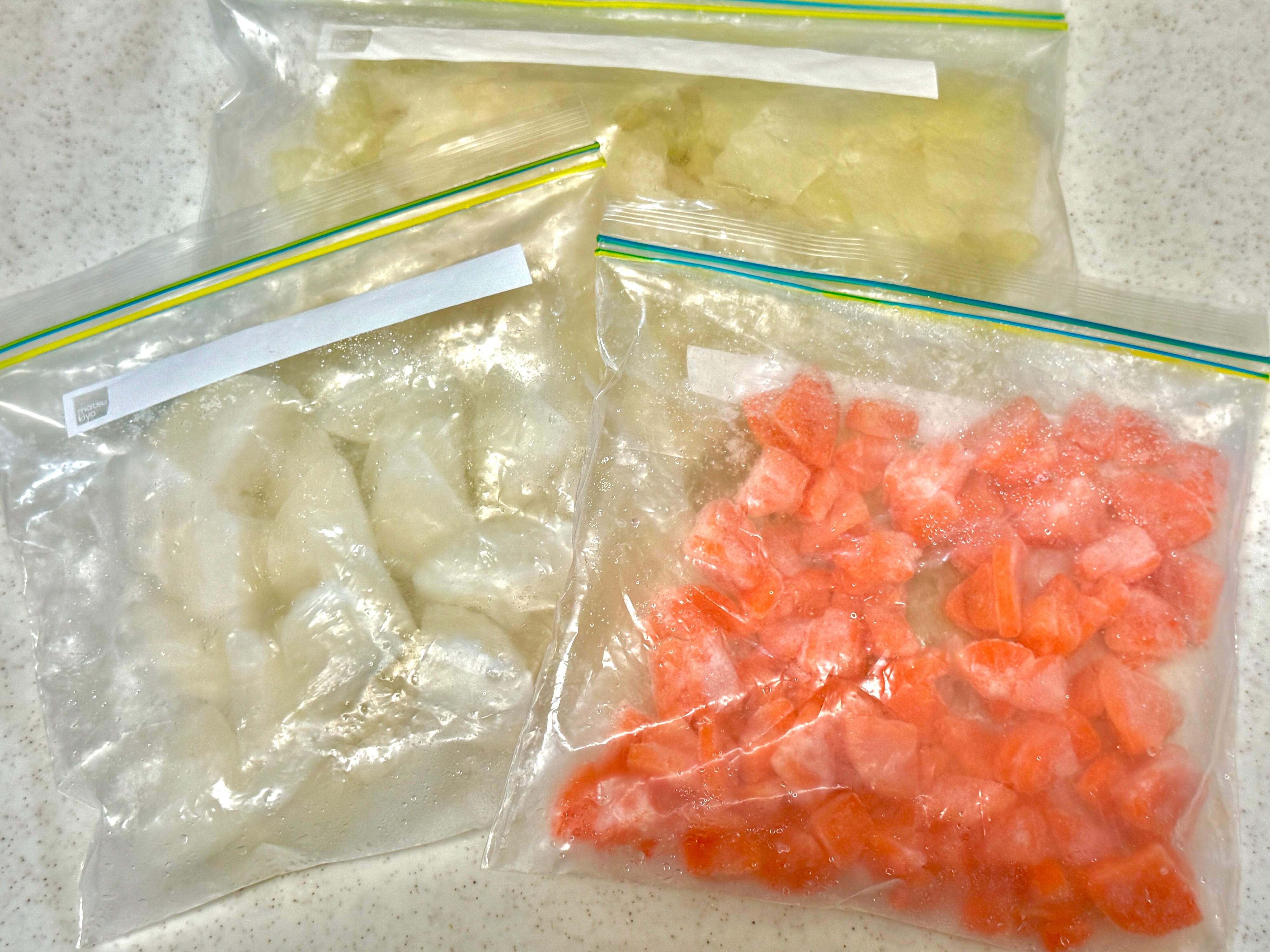 冷凍カット野菜