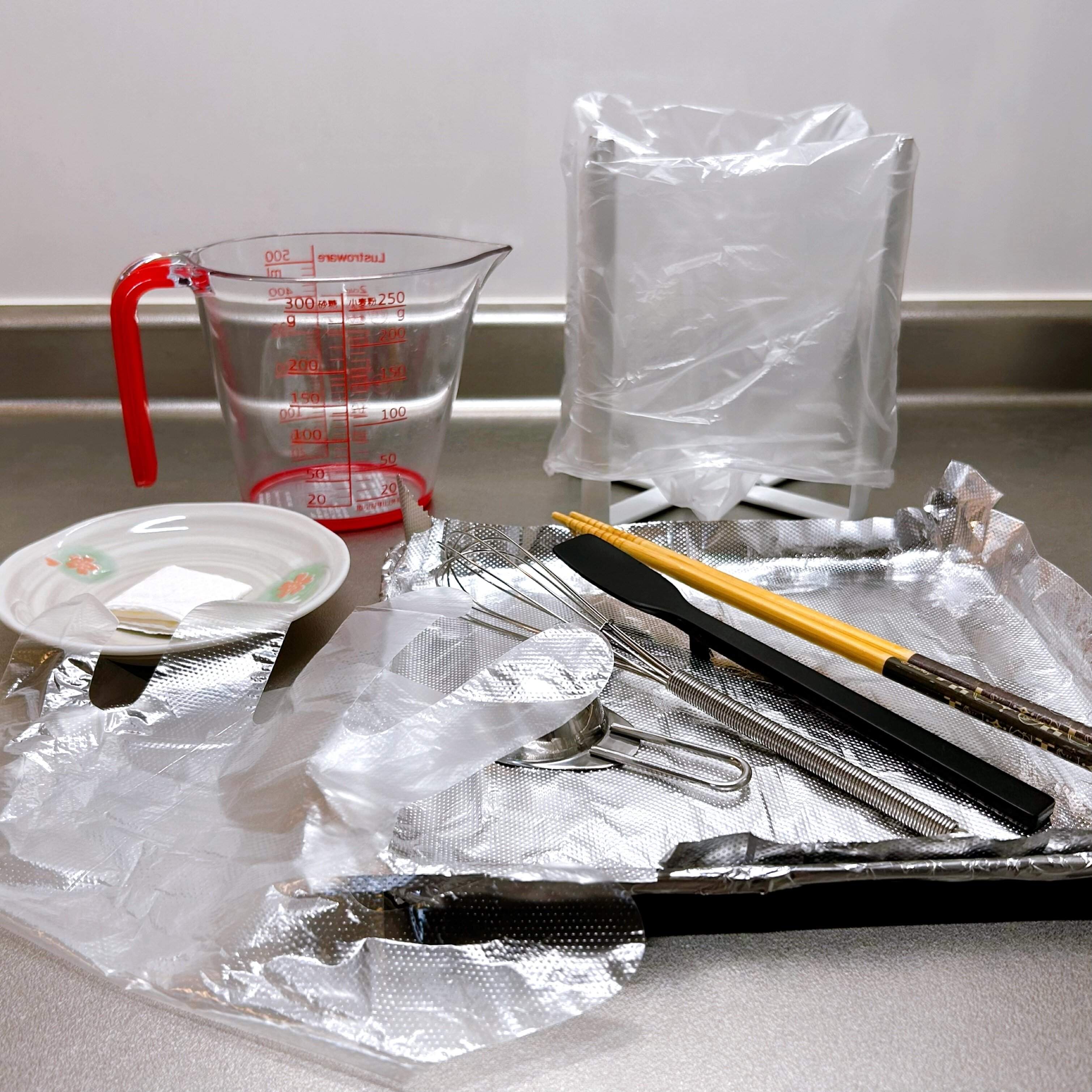 調理道具の準備