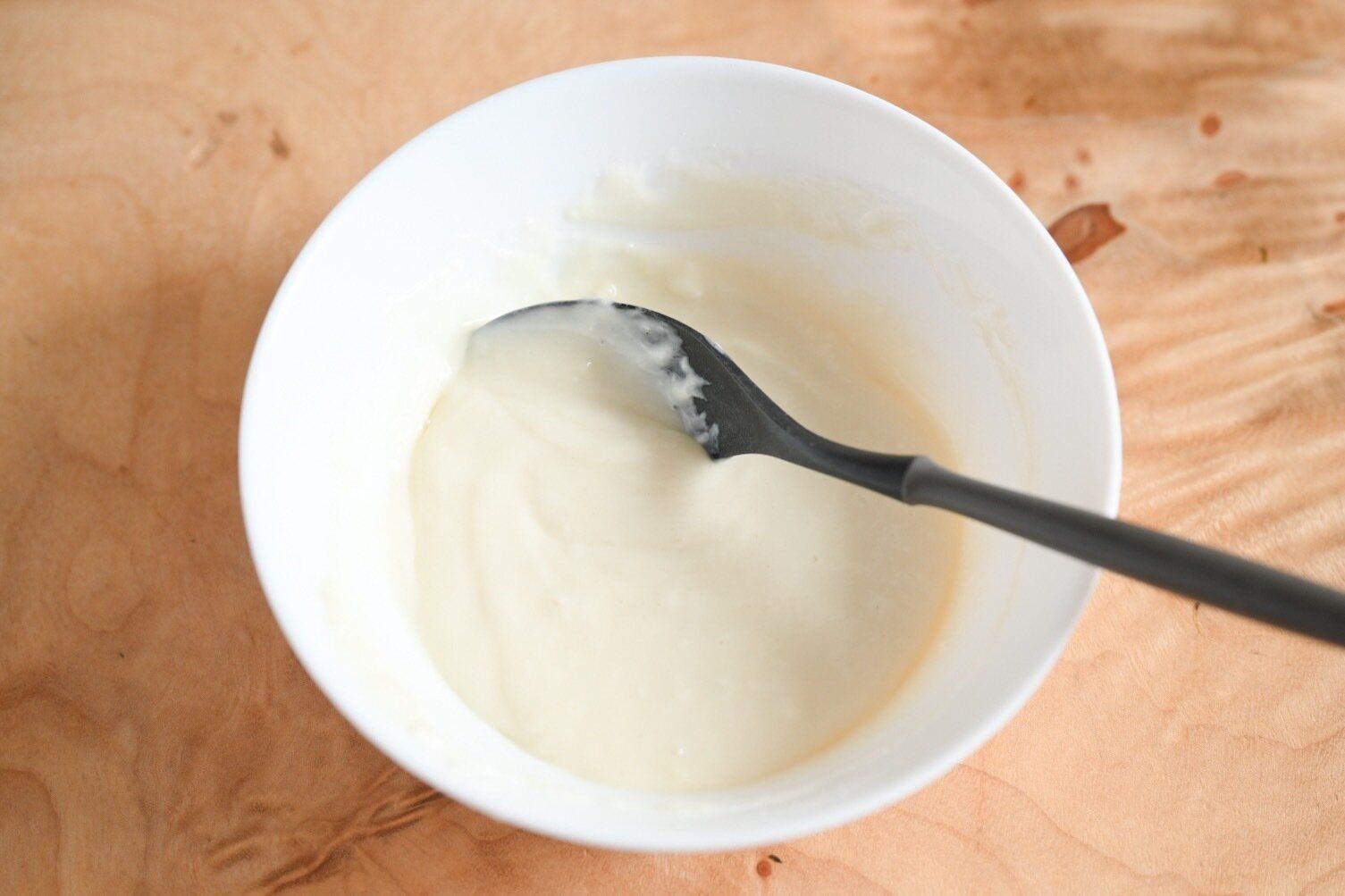 蒸しパンの生地