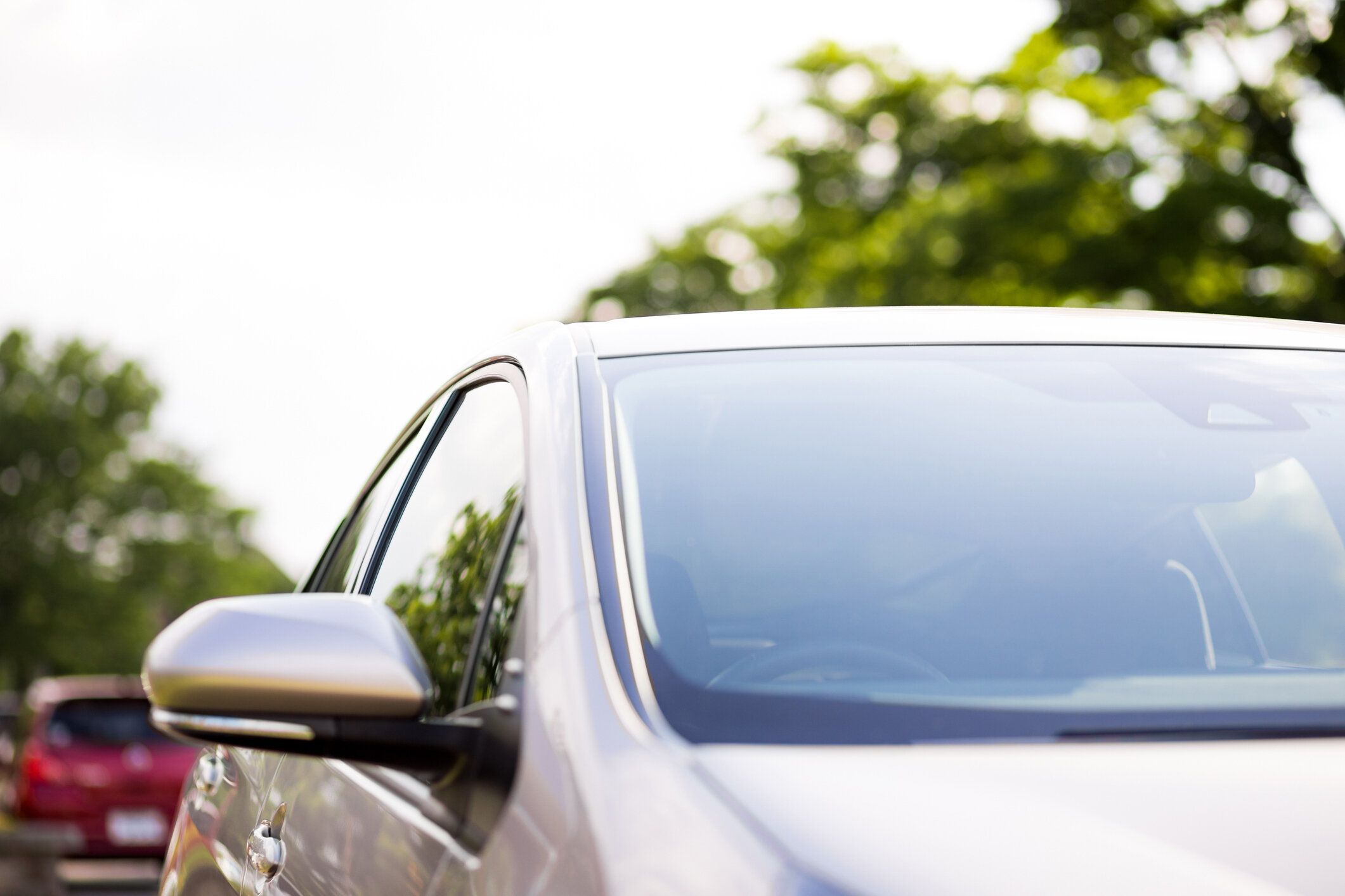 現代自動車のフロント ガラス。